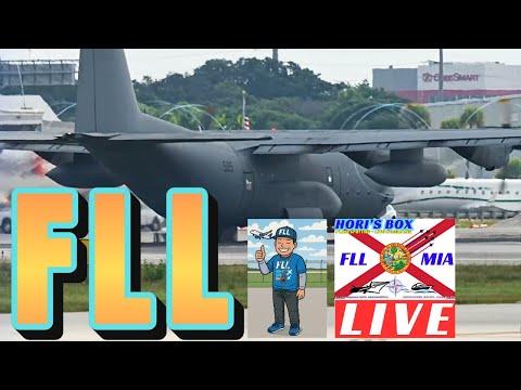 🔴 LIVE | FLL Plane Spotting | Fort Lauderdale-Hollywood International Airport | July 29, 2025