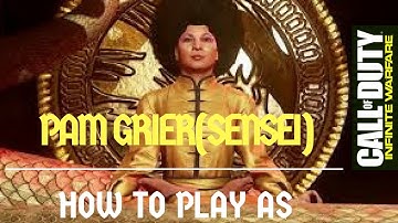 IW: *EASY* HOW TO PLAY AS PAM GRIER (SENSEI) ON SHAOLIN SHUFFLE ON INFINITE WARFARE ZOMBIES