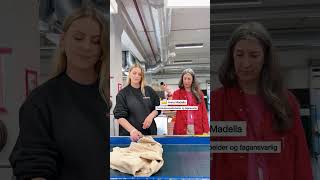 Vilde jobber på et av Fretex sine sorteringsanlegg