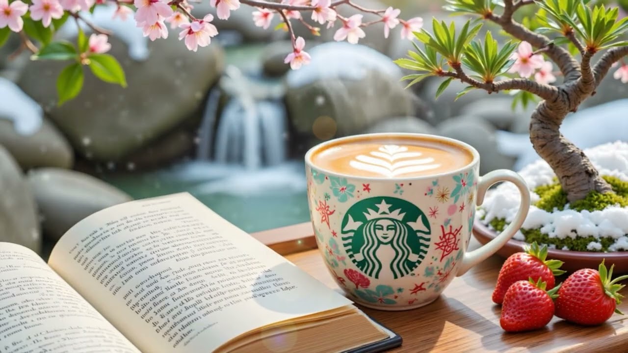 Winter Cafe Morning 🎶 Bossa Nova Jazz Music & Calm Background Music