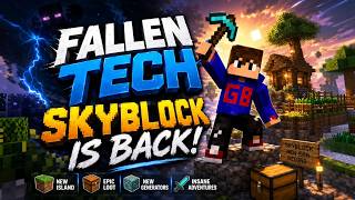 Fallentech Skyblock Is Finally BACK! 🔥