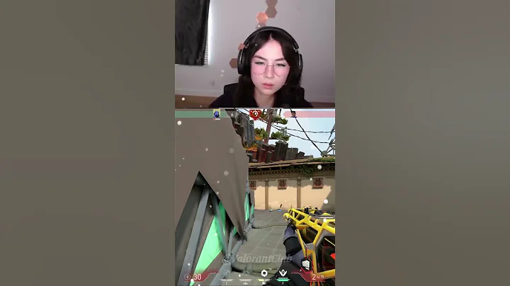 kyedae Crazy 2 bullets  Clutch - Valorant  #shorts