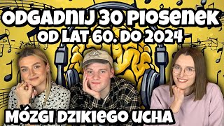 Mózgi odgadują piosenki od lat 60. do 2024. Gunia czarnym koniem Dzikiego Ucha? 👀 | Dzikie Ucho