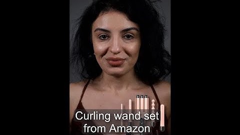 5 in 1 Curling Wand Set from Amazon