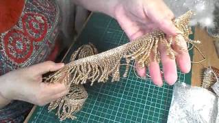Christmas tree / Luscious laces  Christmas baubles kit./ By mills craft room.