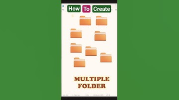 how to create multiple folders using notepad #notepad #notepadtricks
