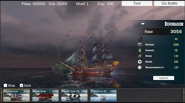 New Pirate Ships Game  - First MultiplayerTest