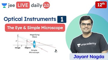 JEE: Optical Instruments L1 | Class 12 | Unacademy JEE | JEE Physics | Jayant Nagda