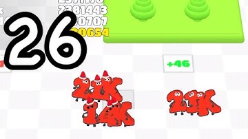 Numbers.io 3D Gameplay Walkthrough Part 26 (iOS Android)