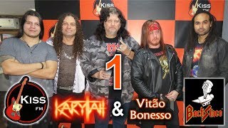 ENTREVISTA Vitão Bonesso Programa Backstage Novos Membros Parte 1 de 3 | Radio Rock | Banda Karyttah