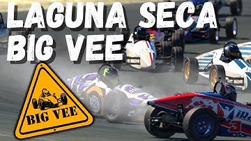 High SoF Race - iRacing Formula Vee Laguna Seca 
