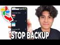 How To Stop Google Photos Backup On Android! - Tutorial