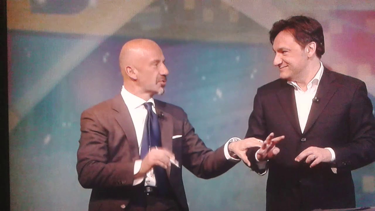 VIALLI FURIOSO ABBANDONA LO STUDIO IN DIRETTA