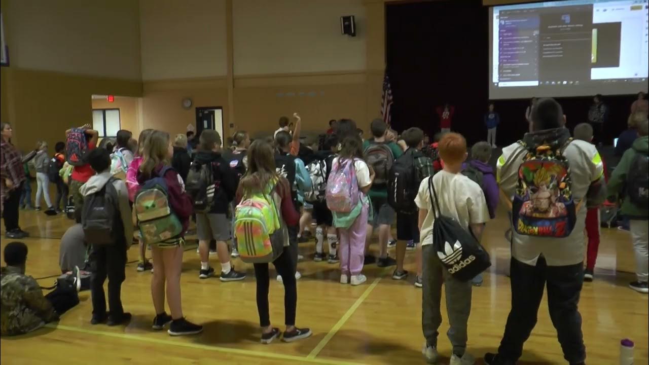 Ponca City Roosevelt Elementary Morning Assembly October 21, 2022 YouTube