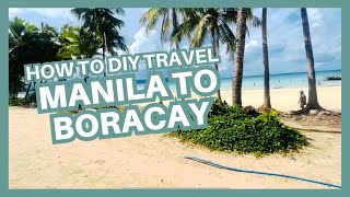 How to get to BORACAY from MANILA | DIY Travel | Nabfam Vlogs