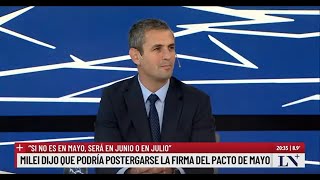 Martín Menem: 'Yo creo que la Ley de Bases va a salir'