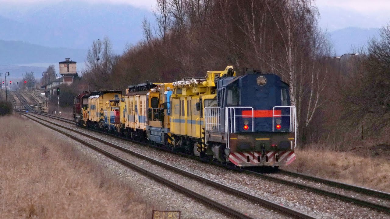 Zaujímavé nákladné vlaky v Turci #train #railway #vlaky