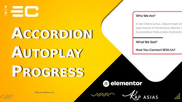 Autoplay Accordion with Progress Bar in Elementor! 🎉