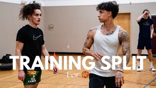 THE PERFECT TRAINING SPLIT FOR BASKETBALL PLAYERS