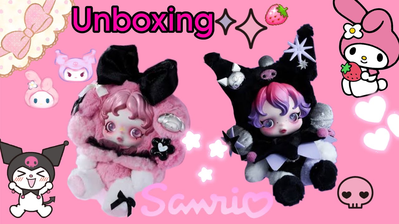 Skullpanda X My Melody & Kuromi || Unboxing