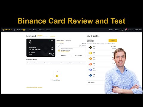 Binance Card Review And Tutorial (Crypto Credit Card) ????✅