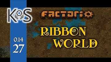 Factorio 0.14 Ribbon World - Ep 27 - Arrival of Ore! - Let