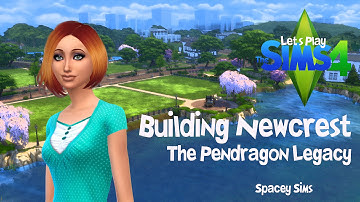 The Sims 4 Building Newcrest | The Pendragon Legacy | Part 56
