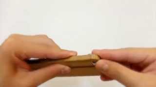 iPhone5/5s - Demonstrate 100% Wooden skin 天然木皮保護シート screenshot 1