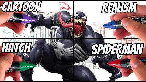 One Drawing, But in 4 Different Art Styles (UNIQUE STYLES) 🖤