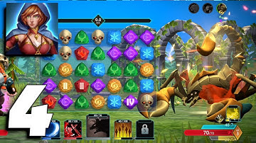 Puzzle Quest 3 - Match 3 RPG - Gameplay Part 4 (Android, iOS) - All Levels