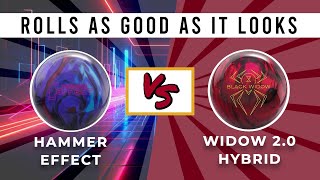 Hammer Effect versus Black Widow 2.0 Hybrid // Ball Review
