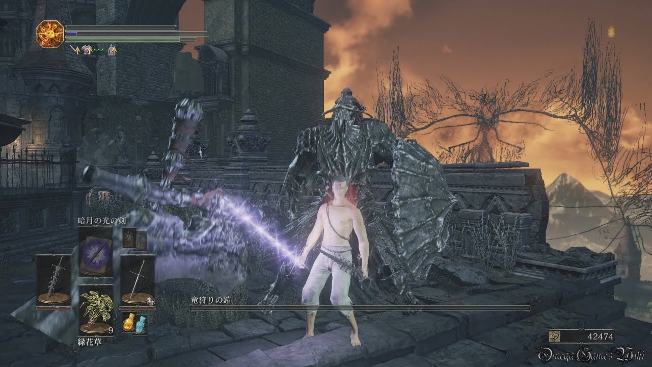 【8週目/NG+7】DARK SOULS 3 - #15 ボス・竜狩りの鎧/BOSS Dragonslayer Armour（NO DAMAGE）