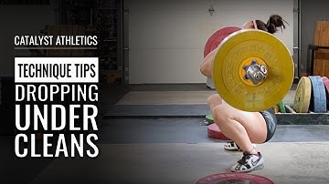 Dropping Under Cleans | Olympic Weightlifting Technique