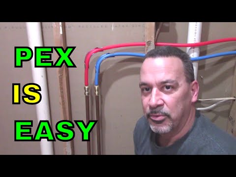 plumbing copper to pex using sharkbite