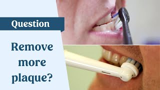 Does An Electric Toothbrush Remove More Plaque?