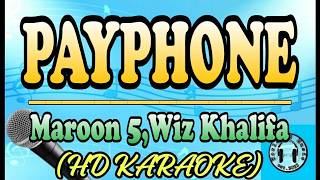 Download lagu Maroon 5 - Payphone ft. Wiz Khalifa Karaoke (HD KARAOKE)