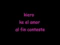 LA DE LA MALA SUERTE - Jesse y Joy (Letra)
