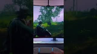 Red Dead Redemption 2 on an OLED Ultrawide! #ultrawide #gaming #gamingchannel #rdr2