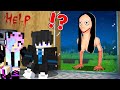 Escape from scary momo  in minecraft