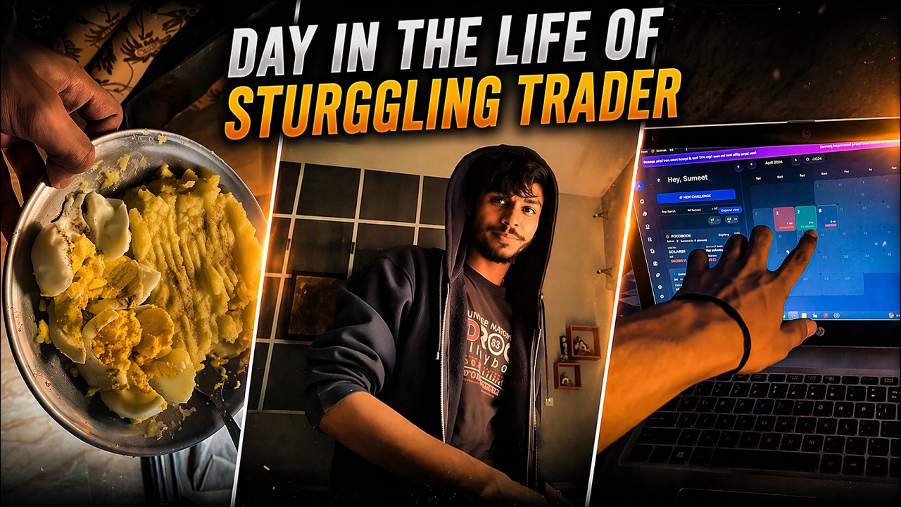 A Day in the Life of a Struggling Trader (Lose $3000) - YouTube
