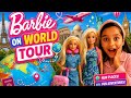 Barbie Travels the World! 🌍💖 Fun Learning Adventure #barbie #kidsvideo #funnyvideo 
