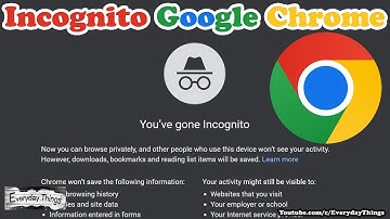 How to go Incognito on Google Chrome