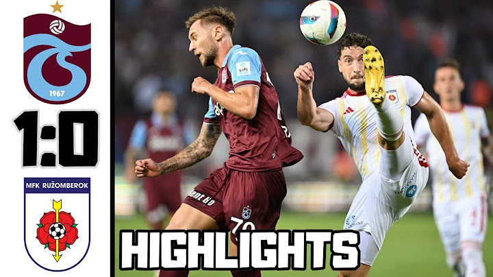 Trabzonspor vs MFK Ružomberok 1-0 agg 3-0 | HIGHLIGHTS | Europa League