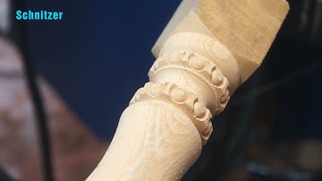 4 Axis Wood Lathe Machine - Automatic Feeding | Schnitzer Machine