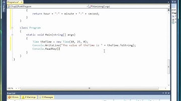 12 04 Displaying Data   ToString