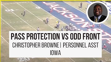 Pass Pro vs Odd Front with Christopher Browne (Iowa Personnel Assistant)