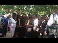 Brian chira grandmother cries bitterly at the grave yard watching her grandson being buried