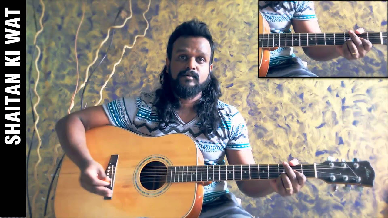 Shaitan ki waat Acoustic guitar lesson by Roney Maben AYE KHUDA ALBUM   Joshua Generation