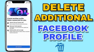 PAANO MAG DELETE NG ADDITIONAL FACEBOOK PROFILE | JOVTV