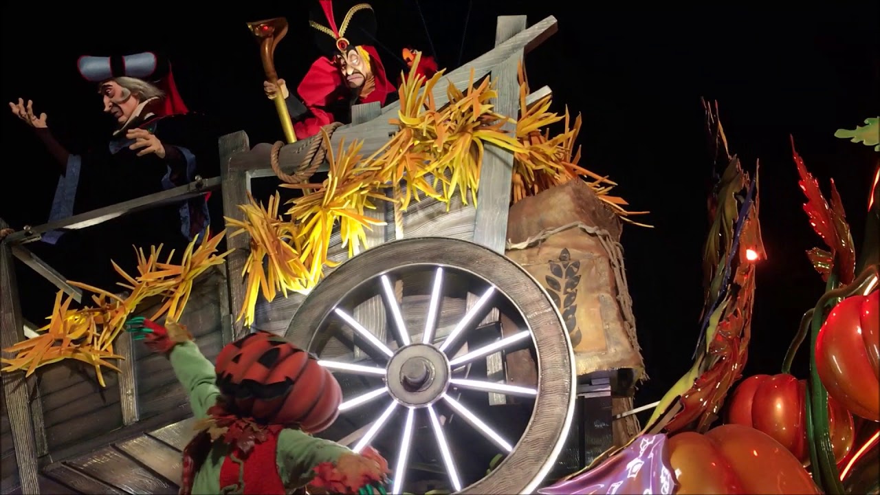 La Célébration Halloween des Méchants Disney 31.10.2017 Disneyland Paris
